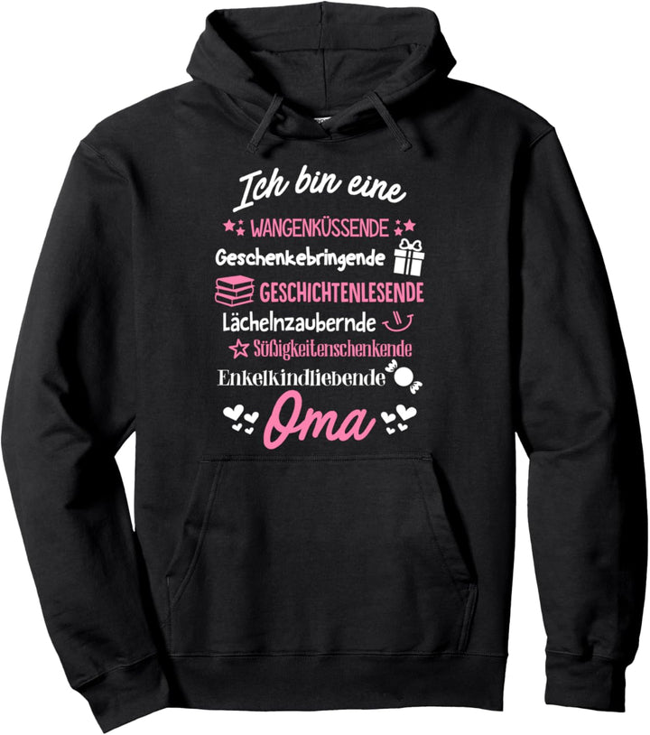 Für Omas, die Enkel lieben - Lustiges Fun Grossmutter Pullover Hoodie