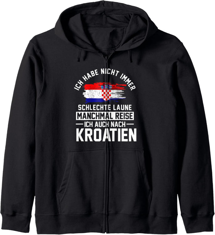 Kroate Croatia Hrvatska Cevapcici Kroatien Kapuzenjacke