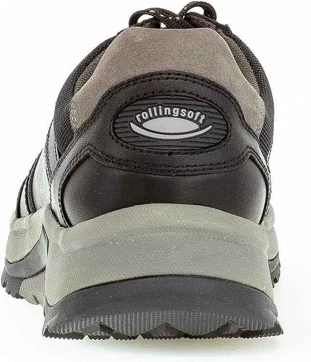 Pius Gabor Herren Sneaker Low, Männer Halbschuhe,Wechselfussbett 42.5 EU Schwarz, 42.5 EU Schwarz