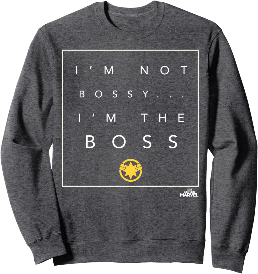 Captain Marvel Not Bossy I&