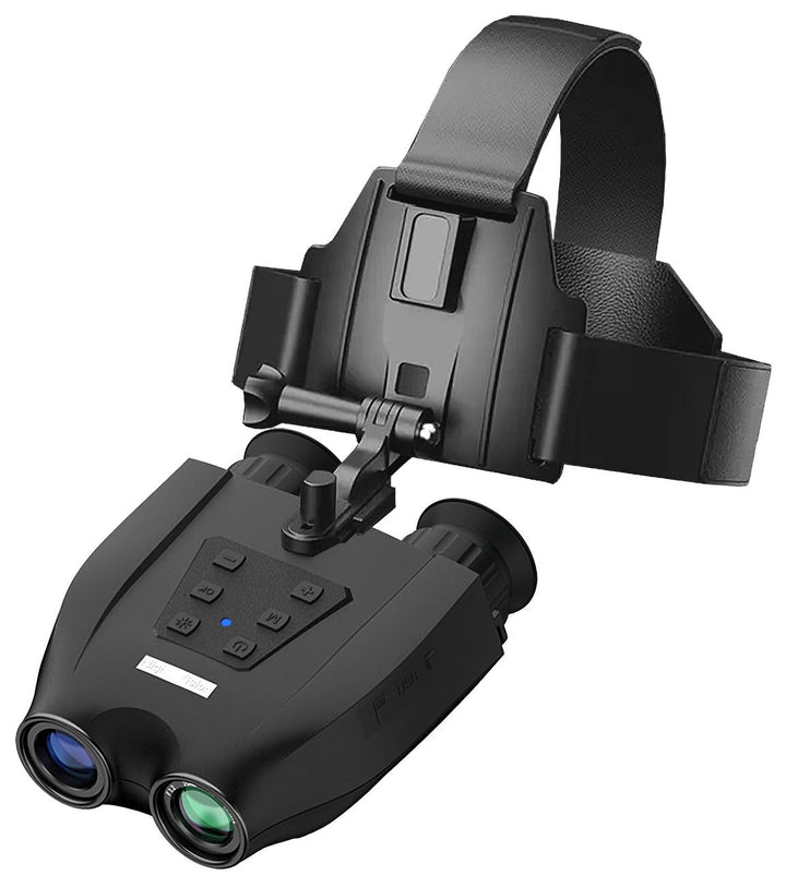 Zavarius Nachtsichtgerät: Nachtsichtbrille/-gerät mit Kopfhalterung, 2,5K-UHD-Cam, 6X Opt. Zoom (Nac