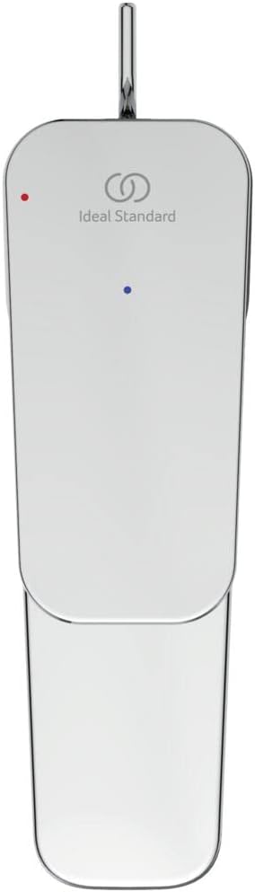 Ideal Standard BD215AA Ceraplan Waschtischarmatur mit Zugknopf-Ablaufgarnitur Auslaufhöhe 73mm BlueS