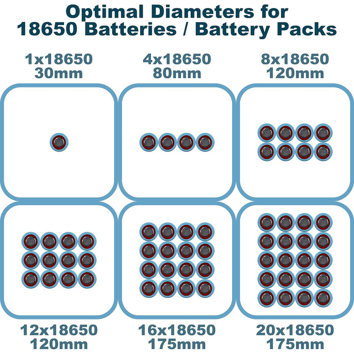 ISOLATECH PVC Schrumpfschlauch Meterware blau ohne Kleber Flachmass 175mm (Ø111,4mm) 10 Meter Schrum