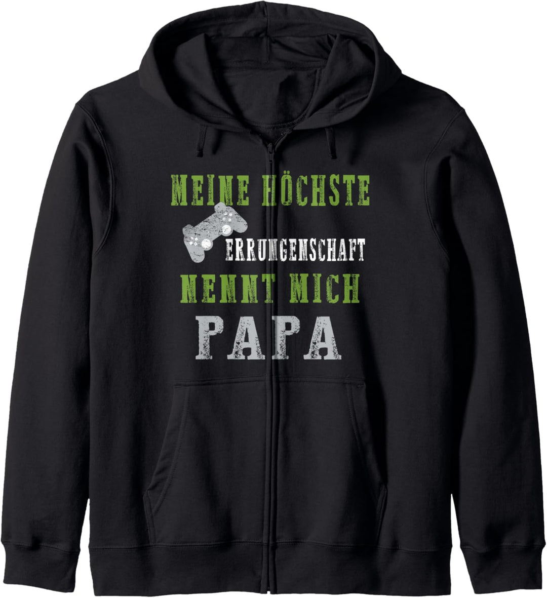 Meine Höchste Errungenschaft nennt Mich Papa Spielen Vater Kapuzenjacke