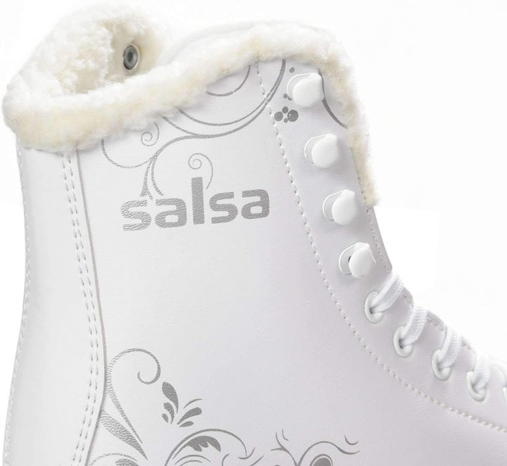 BAUD Damen Mädchen Schlittschuhe gefüttert Classic 41, 41