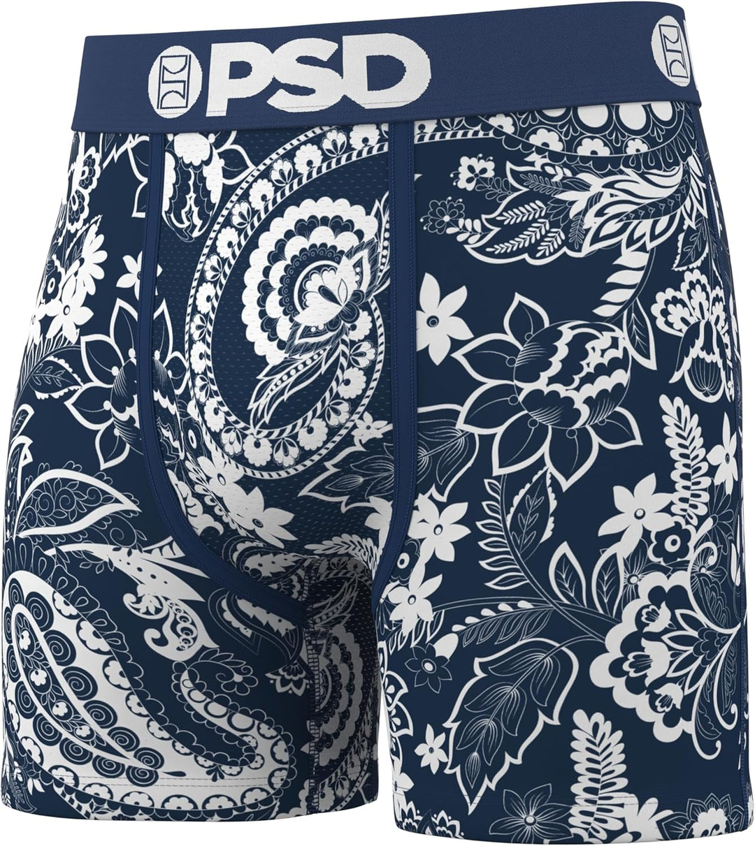 PSD Herren Unterwäsche (3er Pack) S Dunkles Bandana, 3er-pack, S Dunkles Bandana, 3er-pack