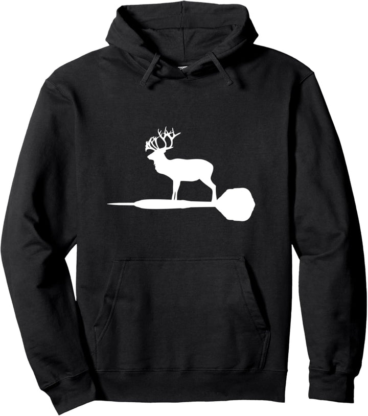 Werfen Spielen Dartboard Jungs Dartspieler Darter Bullseye Pullover Hoodie
