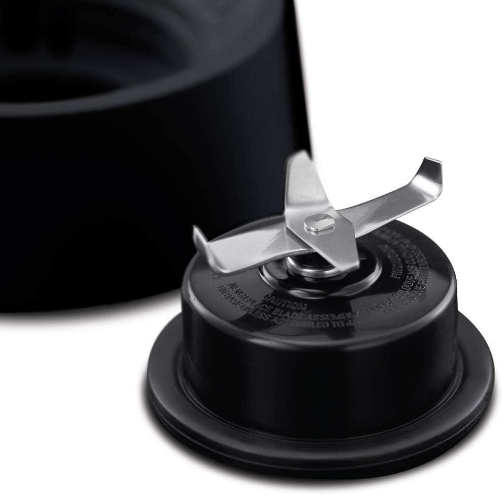 Russell Hobbs Standmixer [1,5l Glasbehälter] Matt Schwarz (starker 0.9PS Motor, Impuls-/Ice-Crush-Fu