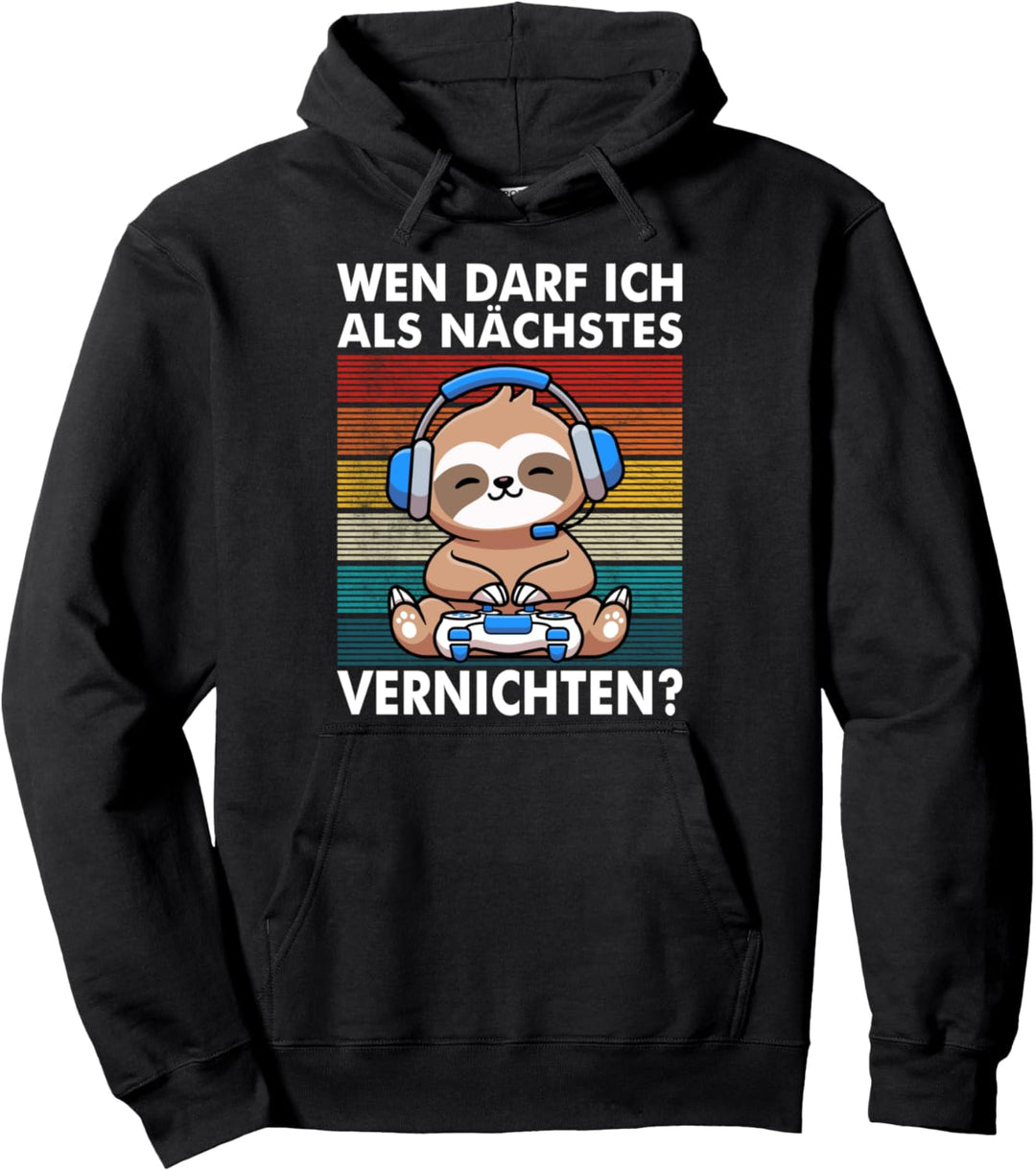 Zocker Controller Konsole Gamer Kinder Gaming Pullover Hoodie