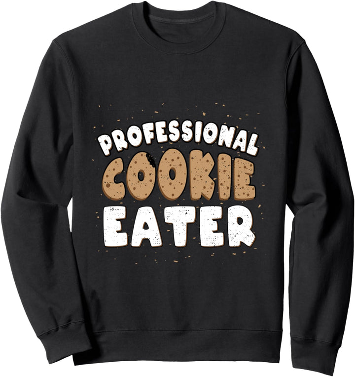 Funny Weihnachten: Professional Cookie Eater - Kekse Sweatshirt