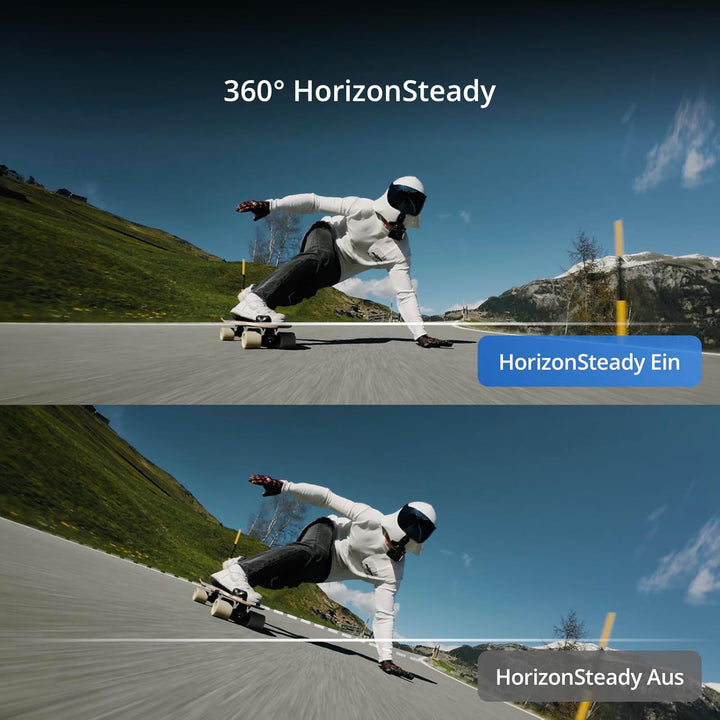 DJI Osmo Action 4 Ski-Combo – Ideal für Skifahrer mit Kit aus Osmo Verlängerungsstab (1,5 m), Kleine