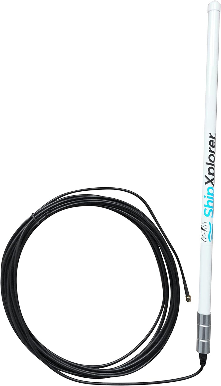 ShipXplorer AIS 162 MHz Aussenantenne, Weiss