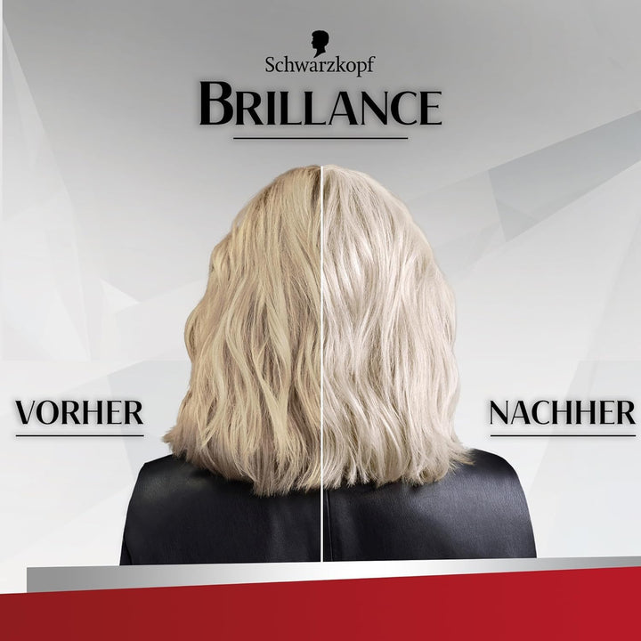 Brillance Glanz-Behandlung, Haar Glossing Kühles Blond (150 ml), temporäre Haarfarbe, die wie eine H