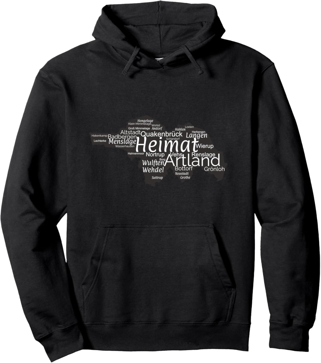 Artland Wortwolke Pullover Hoodie