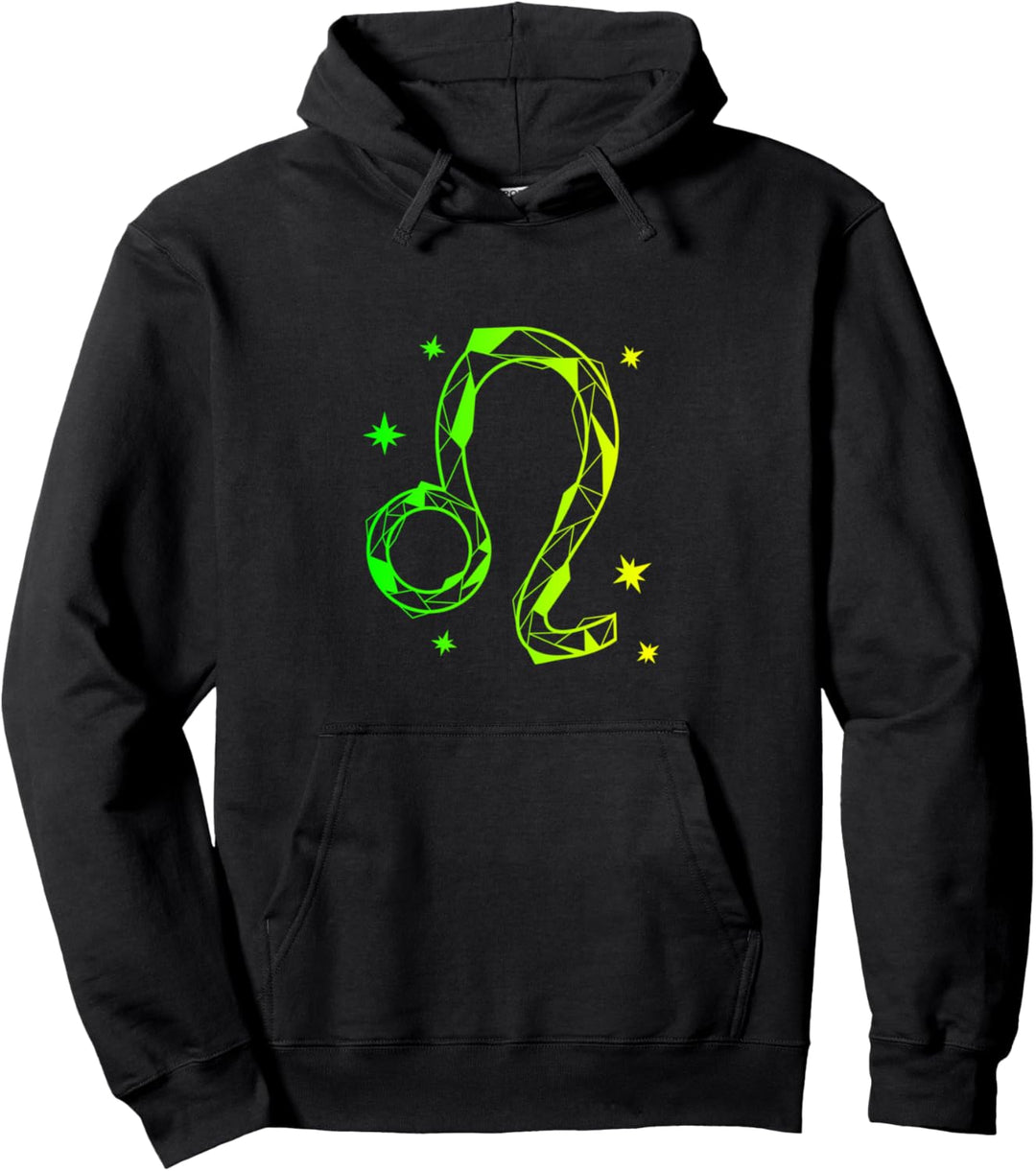 Löwe Sternzeichen Pullover Hoodie