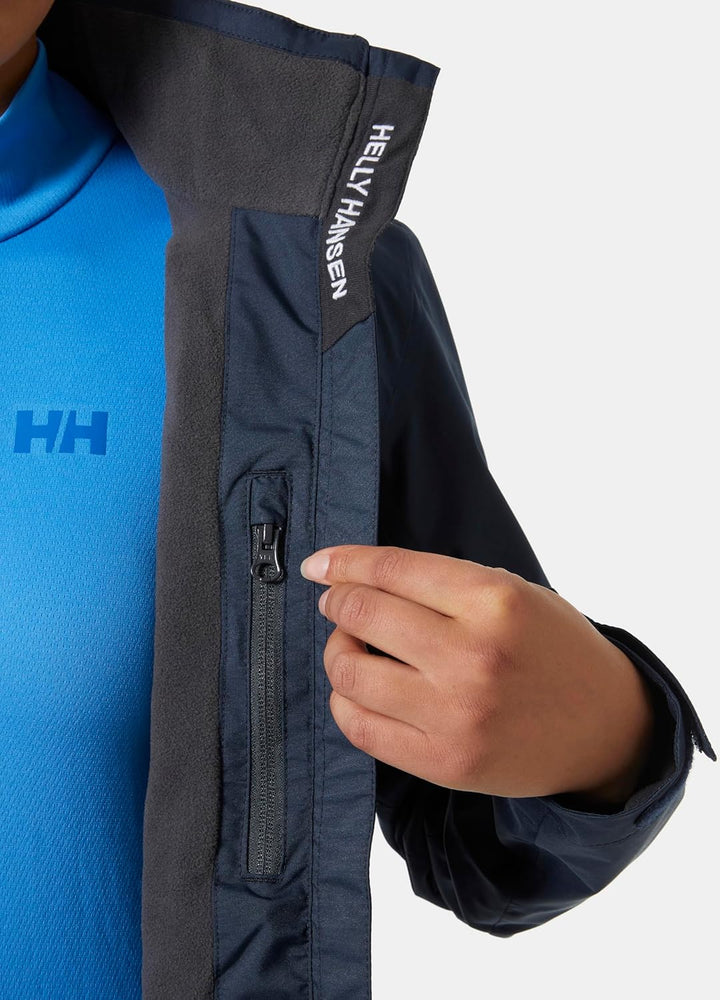 Helly Hansen Damen Crew Hooded Midlayer Jacke XS Marineblau, XS Marineblau