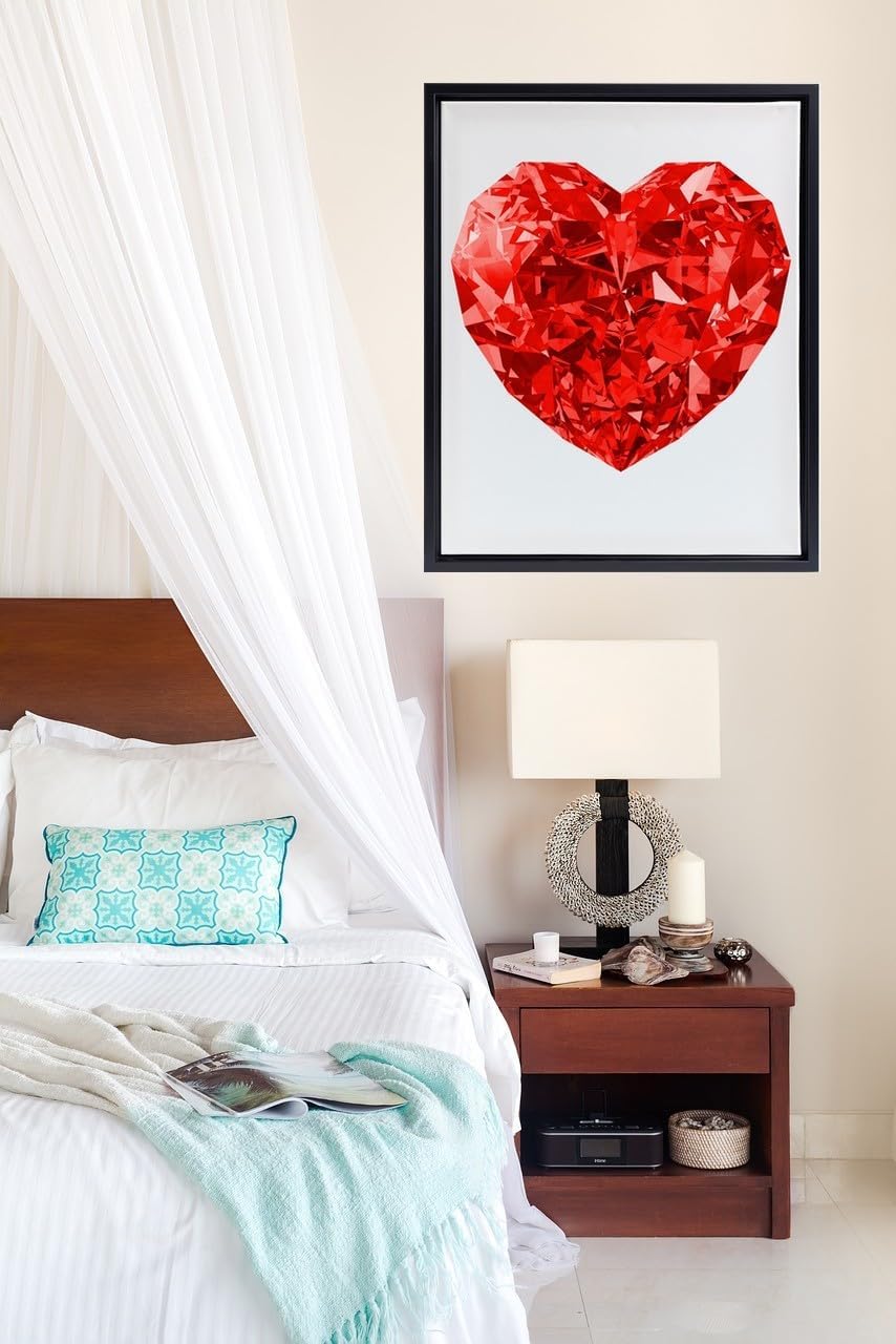 Stallmann Design Schattenfugenrahmen 33x95 cm schwarz, Bilderrahmen für Leinwandbilder auf Keilrahme