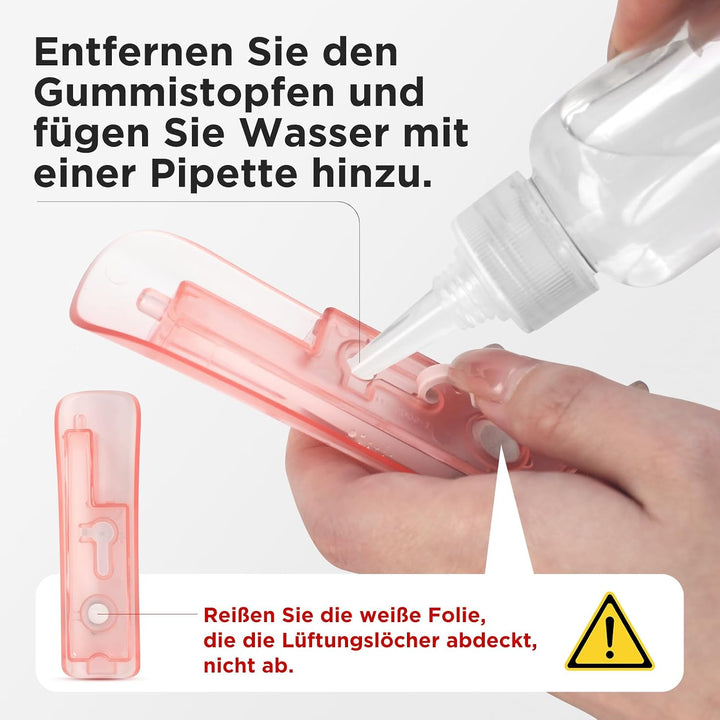 Pro Dampf Glättbürste, PARWIN PRO BEAUTY 3-in-1 Dampf Haarglätter Bürste, LED-Anzeigeleuchte, Ionent