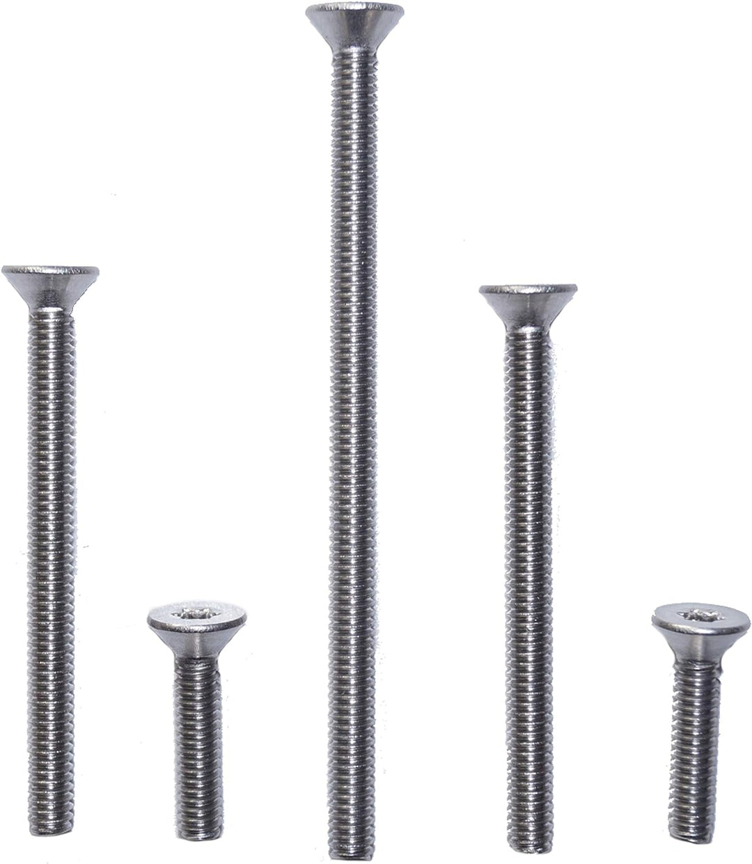 Senkschrauben mit Innensechsrund M6X40 TX30 50 Stück ISO 14581 A2 Edelstahl rostfrei Senkkopfschraub