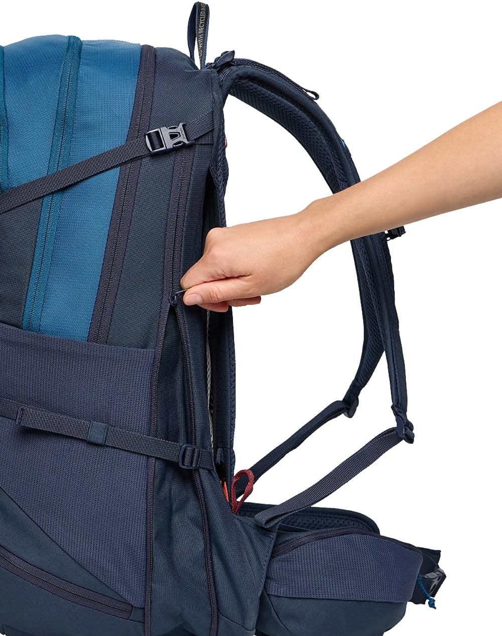 VAUDE Wanderrucksack Wizard 30+4, wasserabweisender Rucksack Damen &amp; Herren, komfortabler Trekkingru