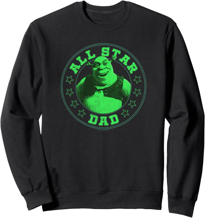 Shrek Fathers Day Neon All Star Dad Sweatshirt