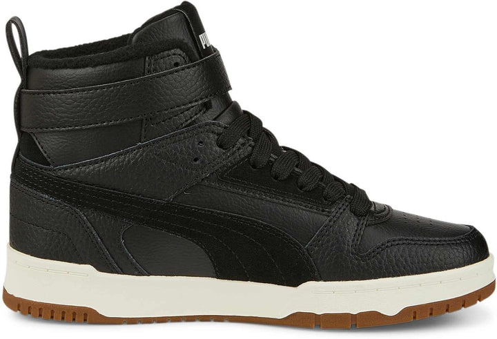 PUMA Unisex Kinder Rbd Game WTR Jr Sneaker 37.5 EU Puma Black Puma Black Puma Team Gold, 37.5 EU Pum