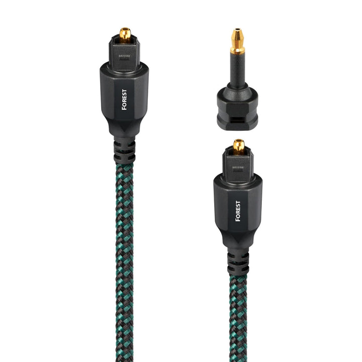 audioquest OptiLink optisches Digital Kabel – Forest, 1,5 m