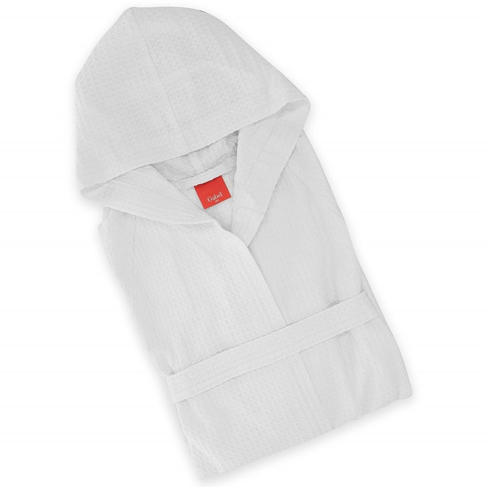 Gabel Golf Bademantel mit Kapuze, Baumwolle, Weiss, XX-Large XXL 10 WEISS, XXL 10 WEISS