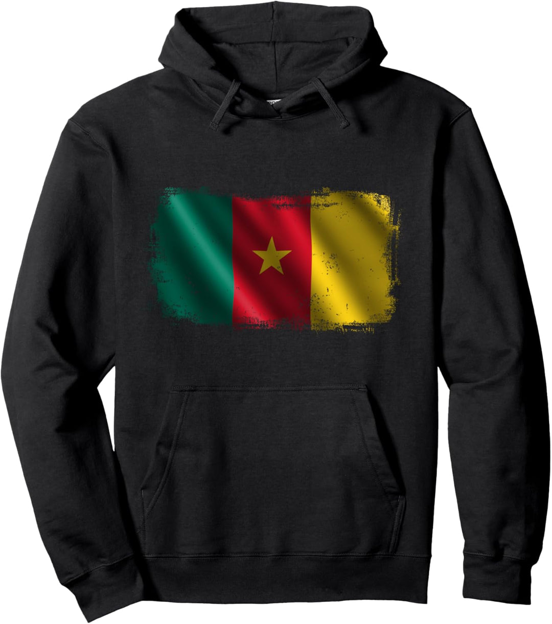 Kamerun Kamerunische Nationalflagge Pullover Hoodie