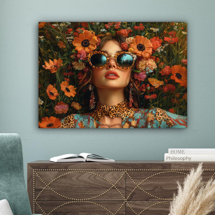 MuchoWow© Leinwandbild 70x50 cm Dekoration Wohnzimmer Bilder Pictures Wall Decoration Living Room Wo