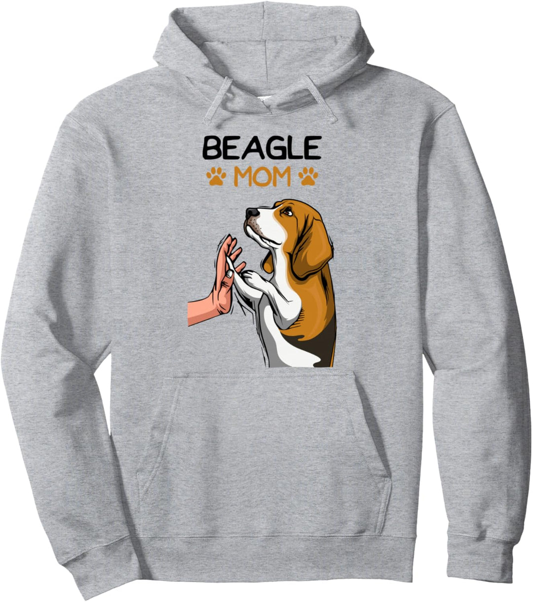 Beagle Hunde Mama Mom Frauchen Pullover Hoodie