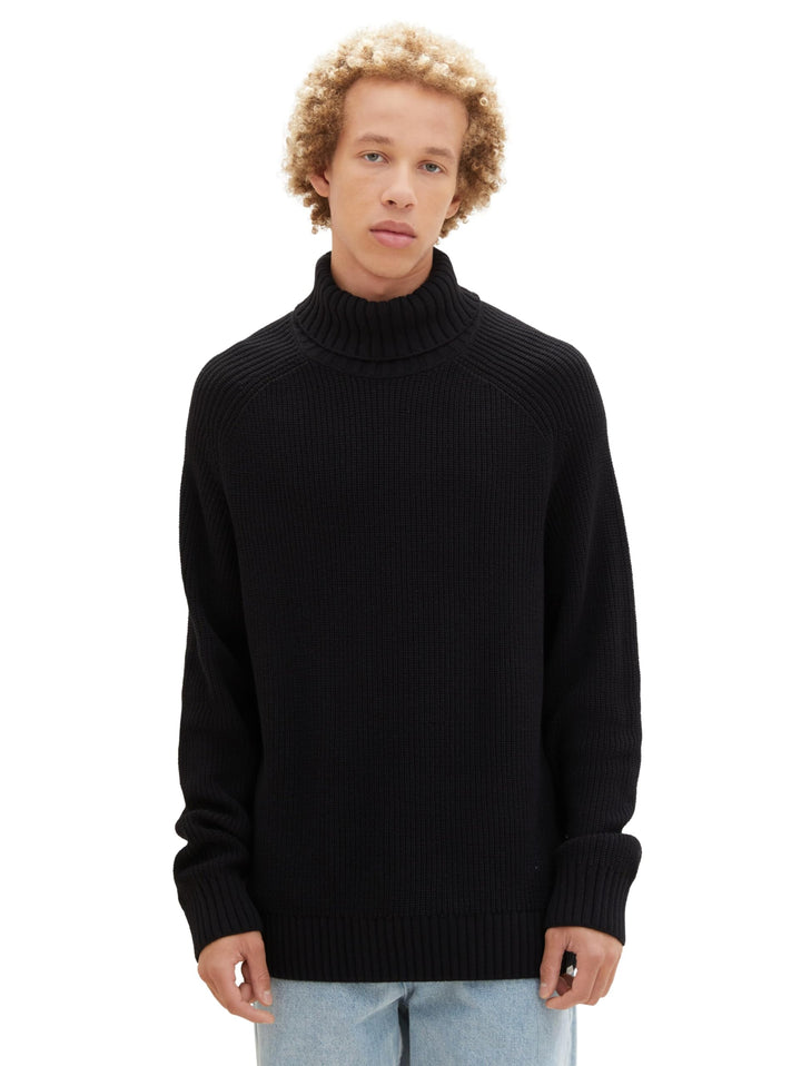 TOM TAILOR Denim Herren Pullover M 29999 - Black, M 29999 - Black