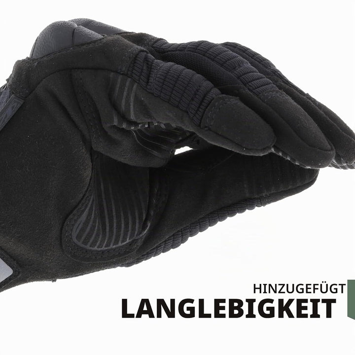 Mechanix Wear Mechanix Herren M-pact® 3 cover handsker (Lille, fuldt sort) Hochleistungs Kampfhandsc