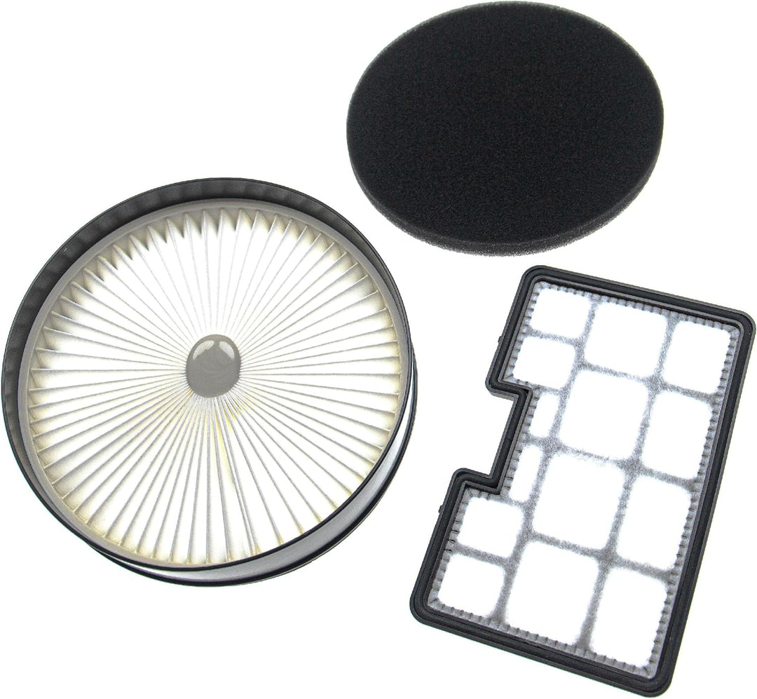 vhbw 2X Abluft-Filter, 2X Kombi-HEPA+Schaum-Filter kompatibel mit Hanseatic VC-T4020E-1, VC-T4020, V