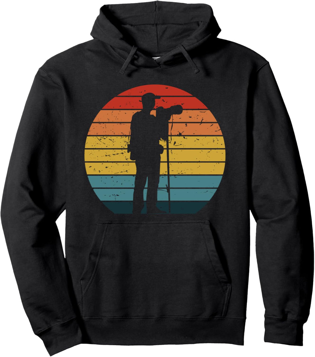 Retro Fotograf Kamera Foto Hobby Pullover Hoodie