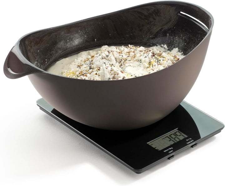 Lékué-Set, Brotbackschale, braun, 28 x 23 x 13 cm + Löffel Set Brotbackschale + Löffel, Set Brotback