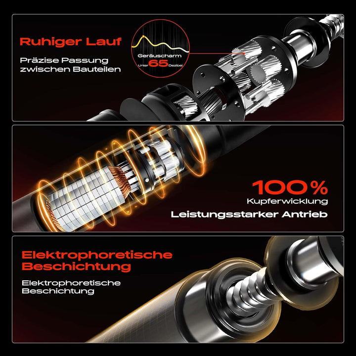 Frankberg 1x Elektrische Gasfeder Gasdruckfeder Heckklappe Rechts Kompatibel mit X6 F16 F86 xDrive28