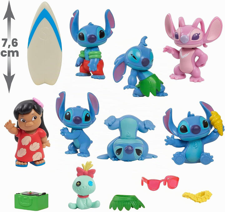 Stitch 46259 Lilo Deluxe Figure Set, Multi-Color