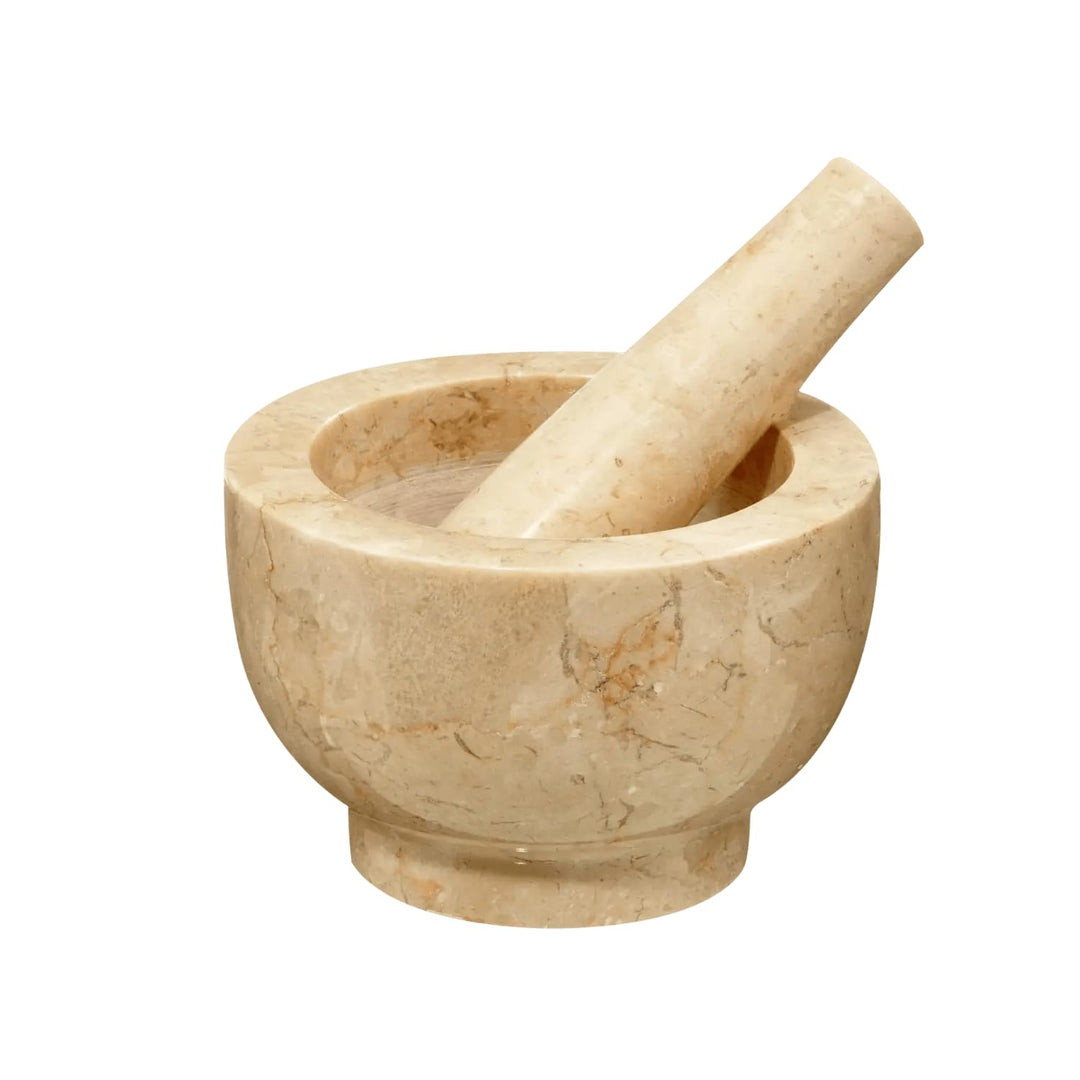 cilio 422016 Marmormörser JUPITER 13 cm, Beige, ø 13 cm