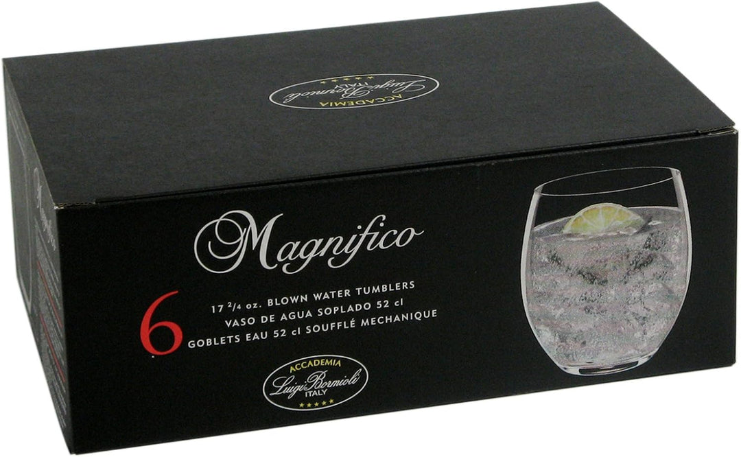 Luigi Bormioli 09264/06 Bormioli Luigi Magnifico Set Gläser, Schallglas, Transparent, 52 cl, 6 Stück