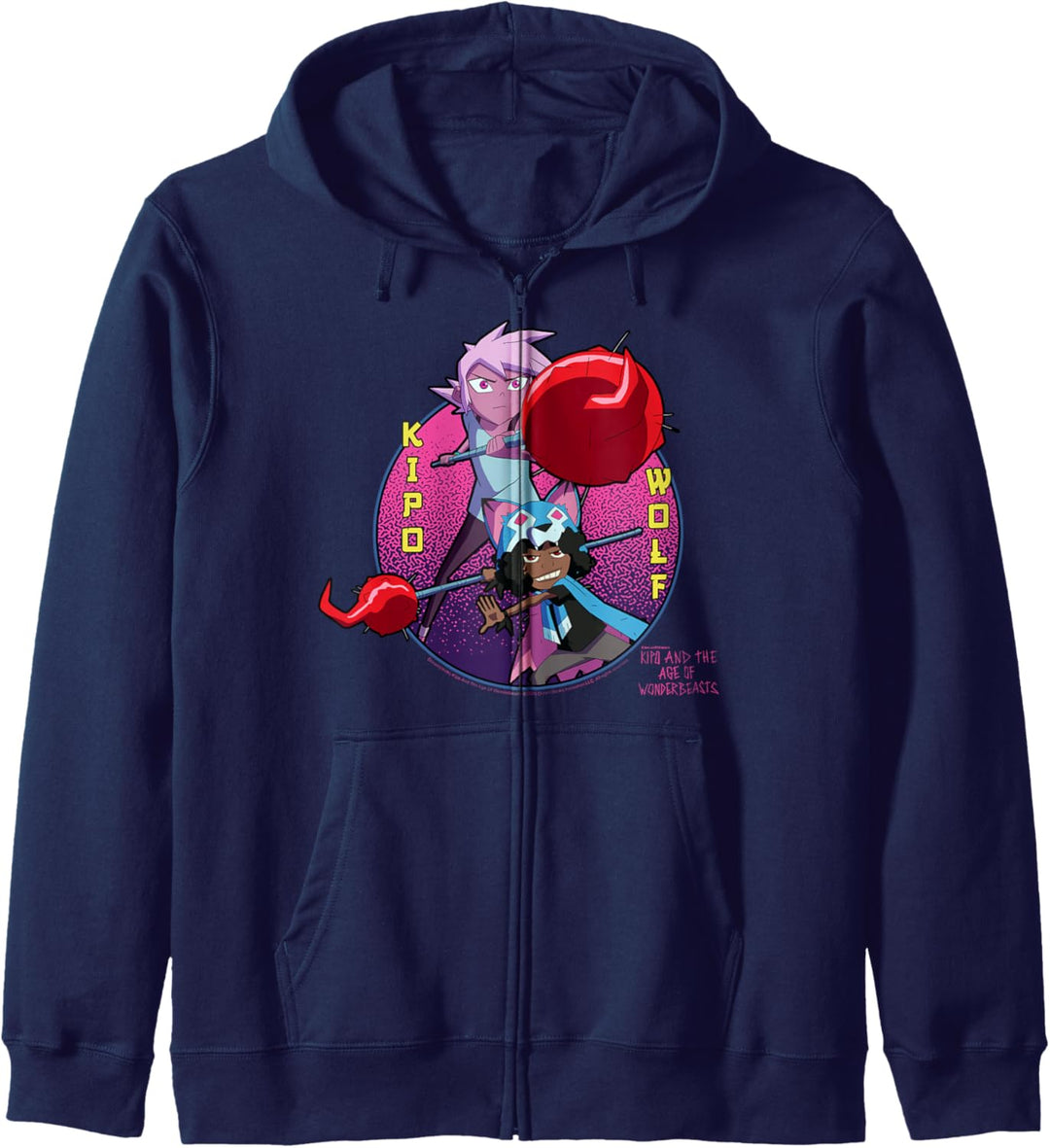 Kipo And The Age Of Wonderbeasts Kipo & Wolf Kapuzenjacke