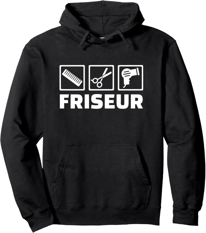 Friseur Pullover Hoodie