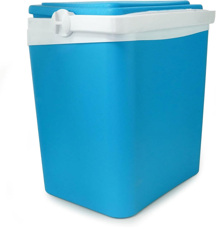 Kühlbox blau passiv 25 Liter/Thermobox Warmhaltebox Box isoliert