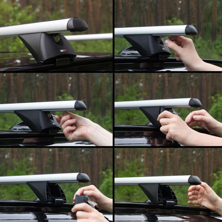 Aluminium Dachträger für Opel Astra 4 IV J Sport Tourer 2009-2015