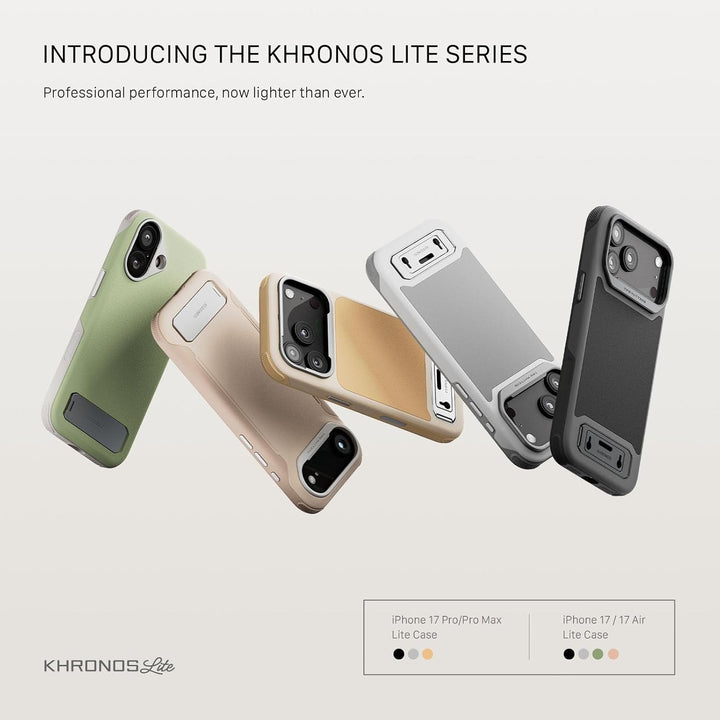 TILTA Khronos iPhone 17 Pro Max Lite Case, Phone Cage Kompatibel mit iPhone 17 Pro Max mit Displaysc