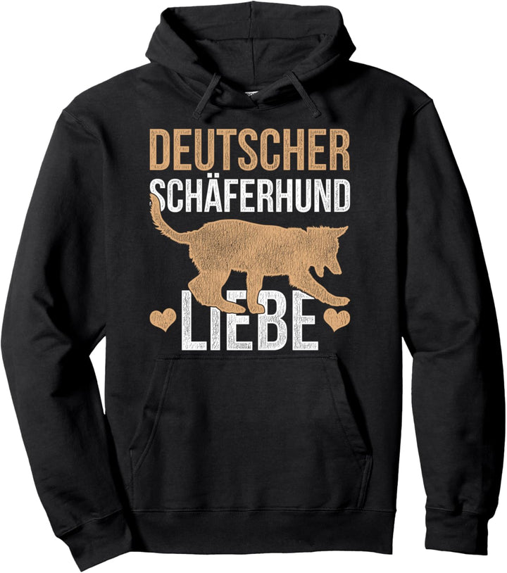 Deutsche Schäferhund Liebe Pullover Hoodie