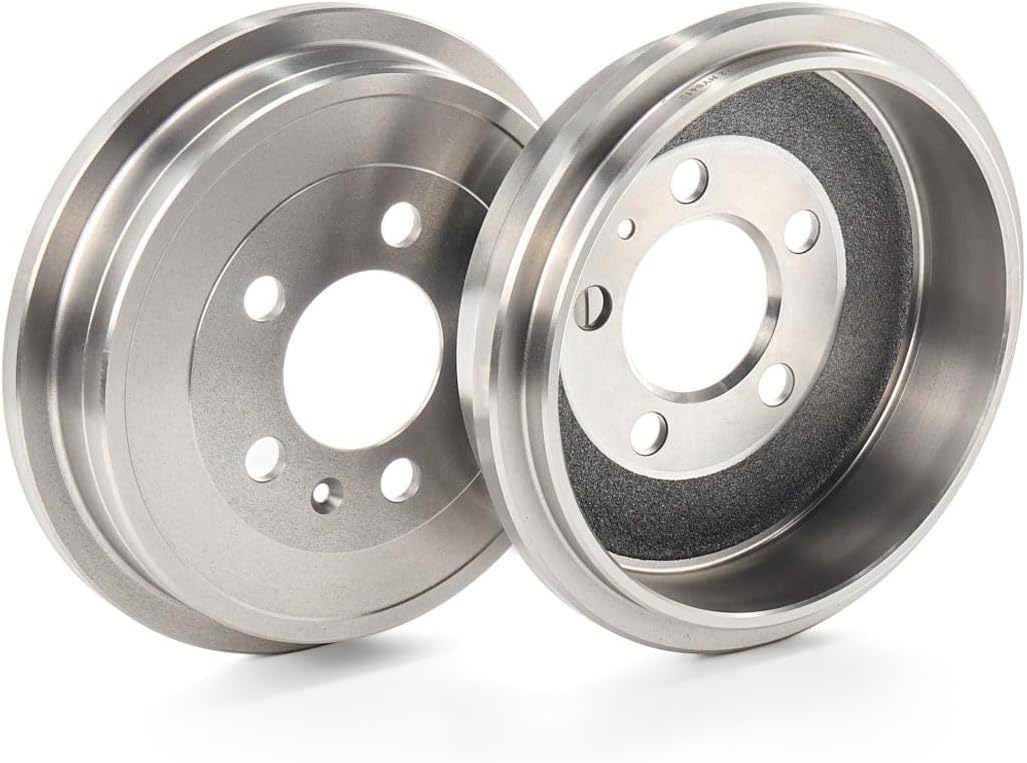 2x RIDEX Bremstrommel 123B0037 hinten für POLO (9N_) 4,0kg