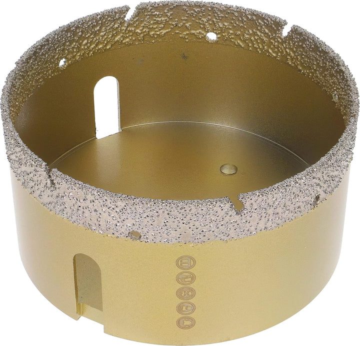 PRODIAMANT Profi Fliesenbohrer Fliese 110 mm x M14 Diamantbohrer Winkelschleifer für trockenbohren i
