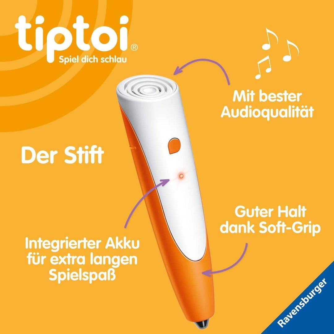 Ravensburger tiptoi ® Bücher Set | Liv geht aufs Töpfchen + 00110 tiptoi Der Stift + Kinder Weltkart