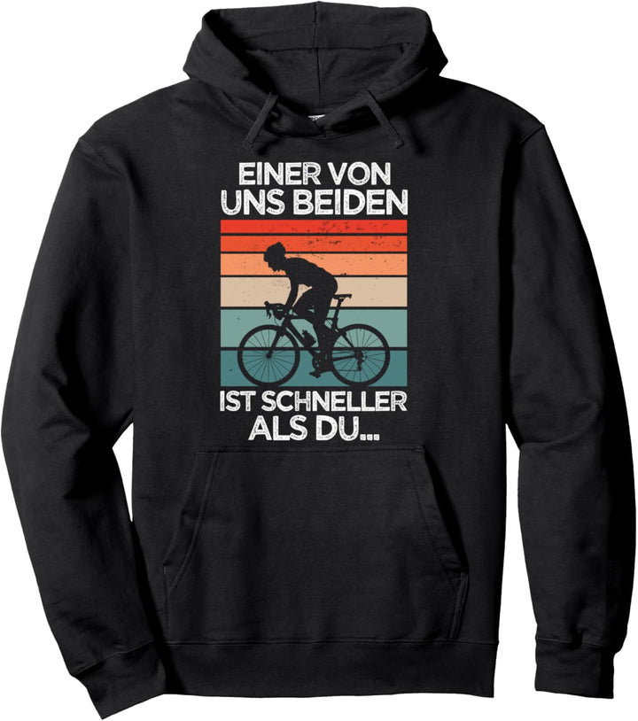 Fahrradmotiv - Fahrrad - Radfahrer - Rennradfahrer Pullover Hoodie